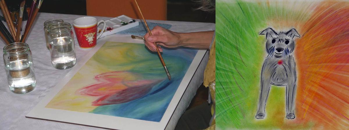 Kunsttherapie, Malen
